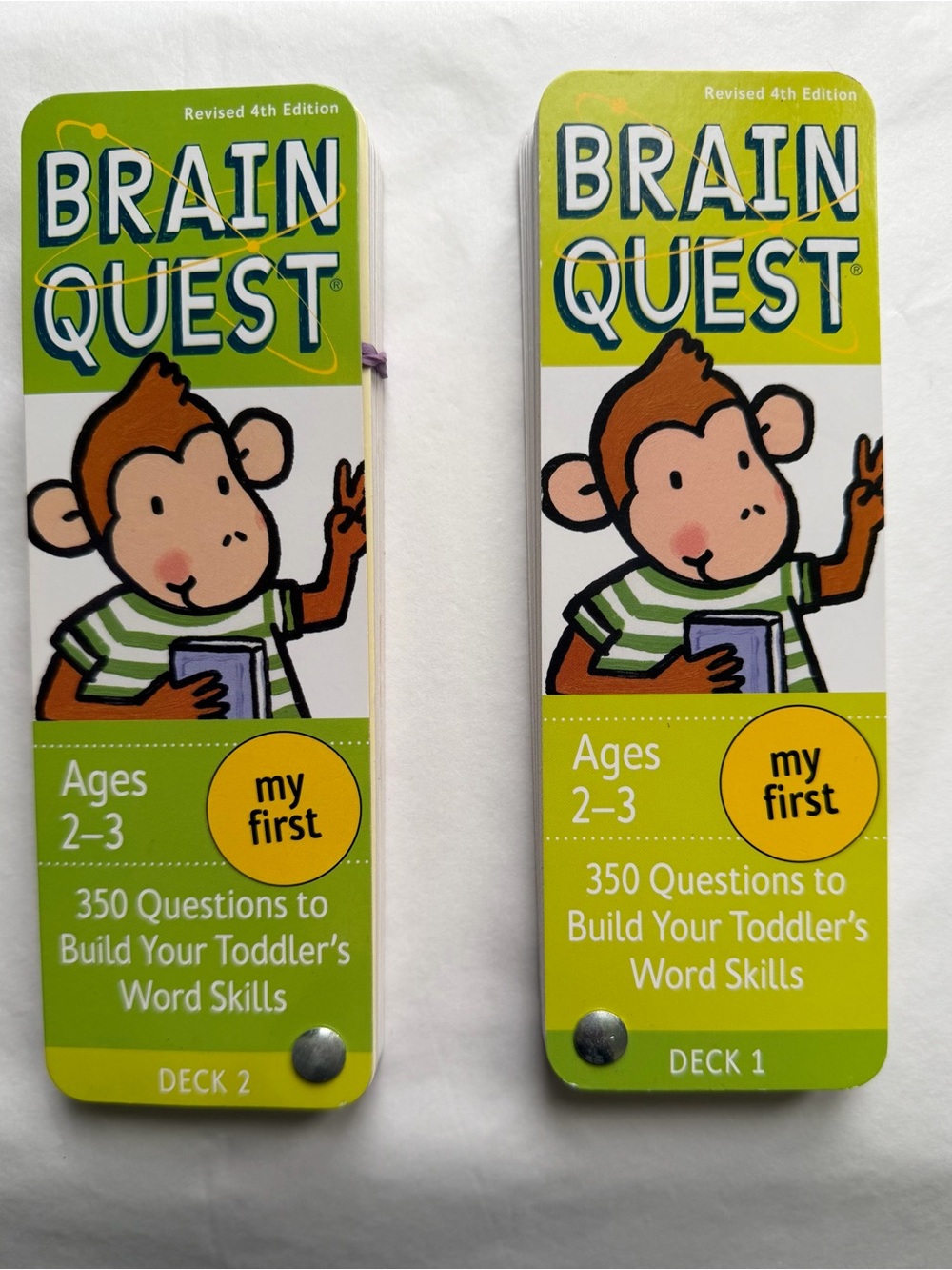 Brain Quest for Ages 2-3 - Green (Decks 1 & 2)